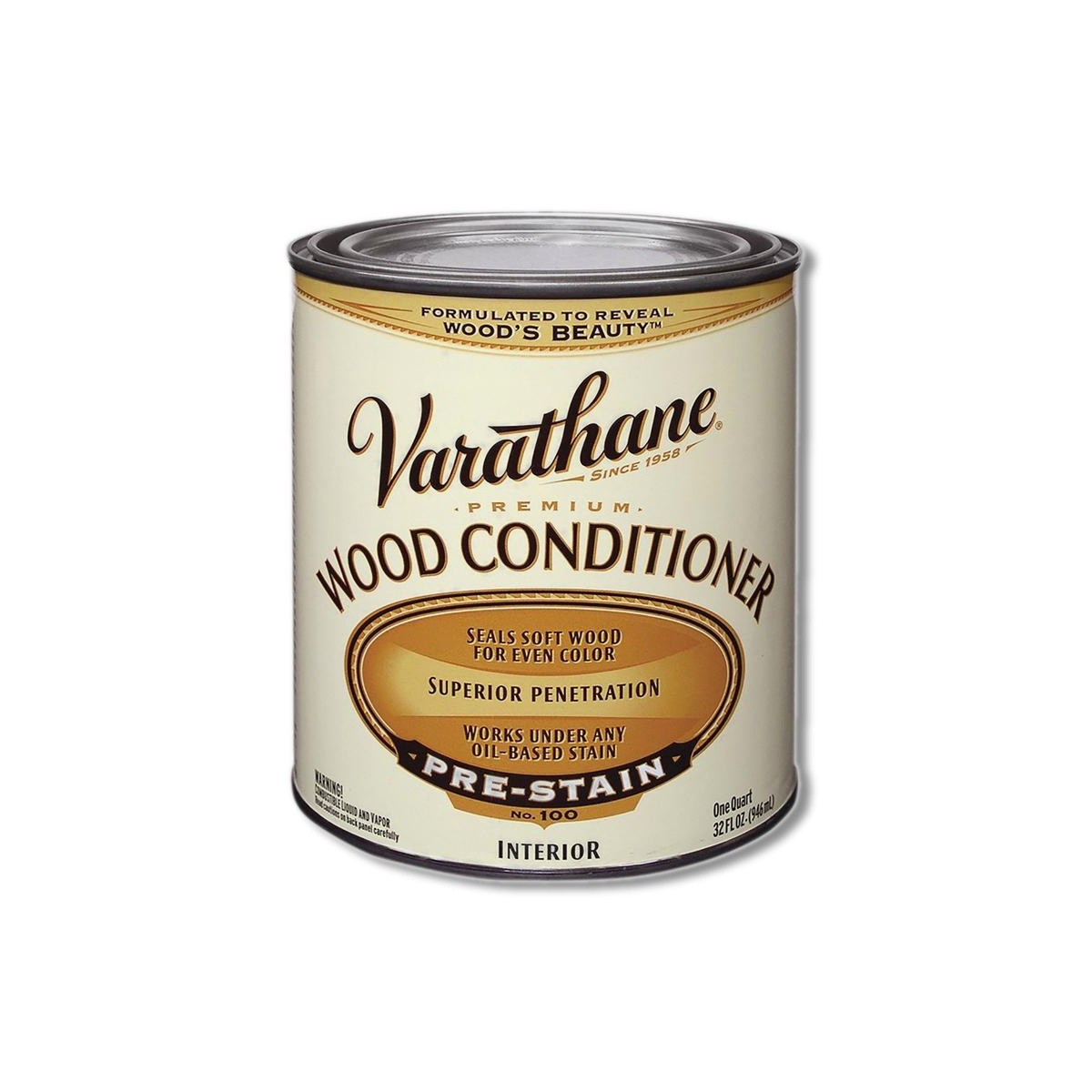 Varathane Premium Clear Oil-Based Wood Conditioner 1 qt 211775H