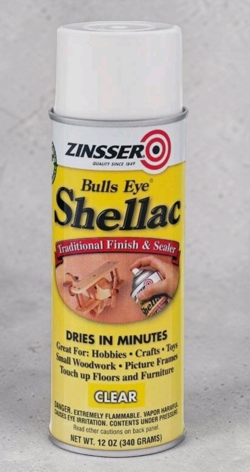 Zinsser Bulls Eye Semi-Gloss Clear Shellac-Based Finish and Sealer 12 oz