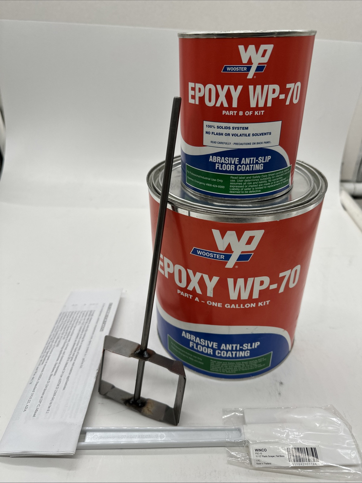 Wooster Products Anti-Skid Kit 1 gal Gray Epoxy Gloss