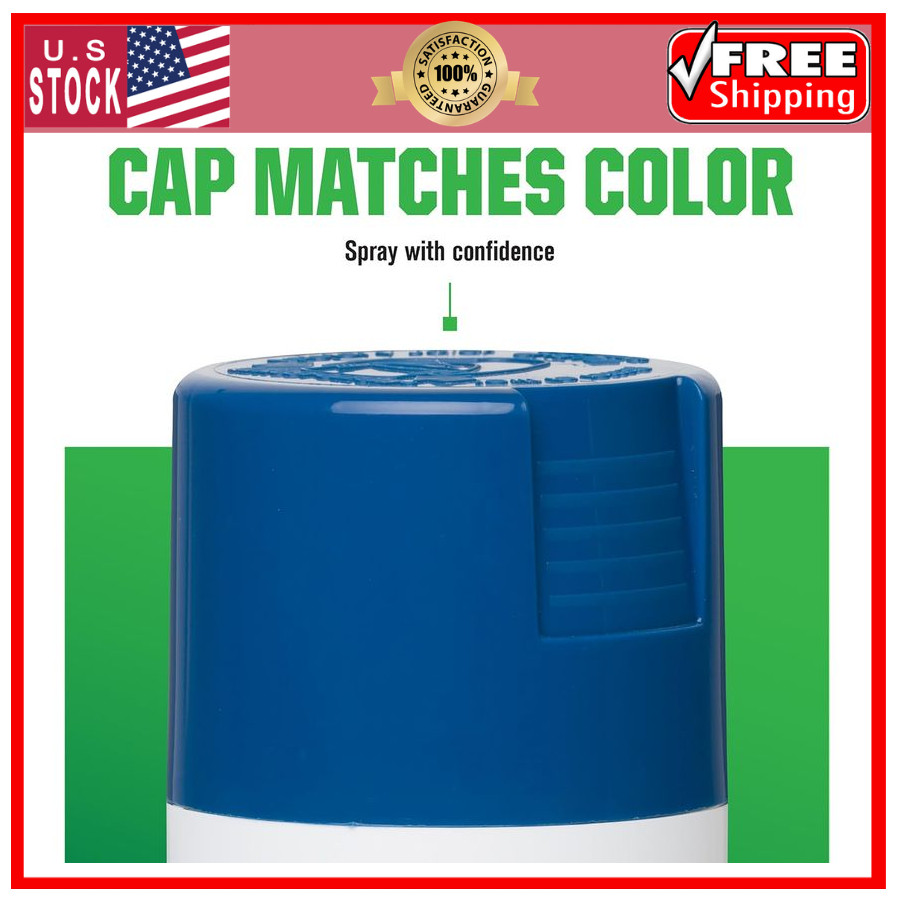 Ford Blue Specialty Farm & Implement Gloss Spray Paint- 12 oz 6 Pack Durable
