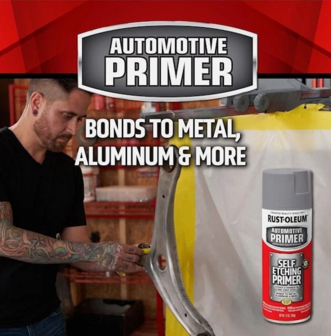 Rust-Oleum 249340 High Heat Primer, 12 Oz, Exterior, High Heat Primer, Solvent.