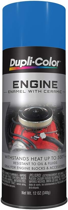 DE1643 Engine Enamel Spray Paint with Ceramic – Torque N Teal – 12 oz Aerosol Ca