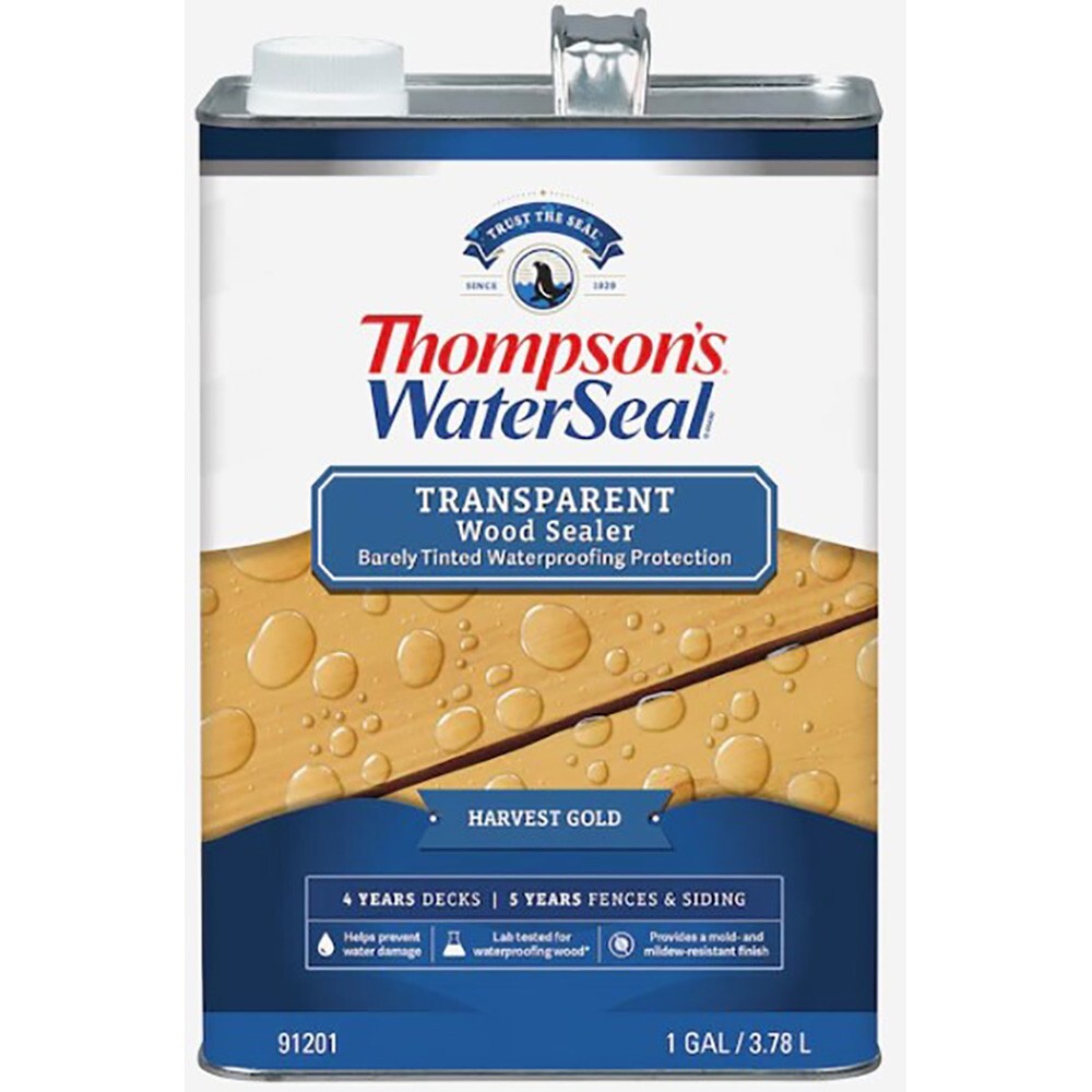 Thompsons Waterseal Transparent Wood Sealer Harvest Gold gal