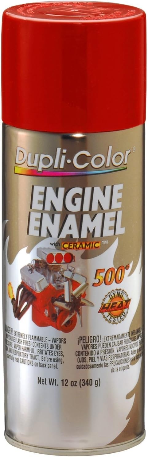 DE1643 Engine Enamel Spray Paint with Ceramic – Torque N Teal – 12 oz Aerosol Ca