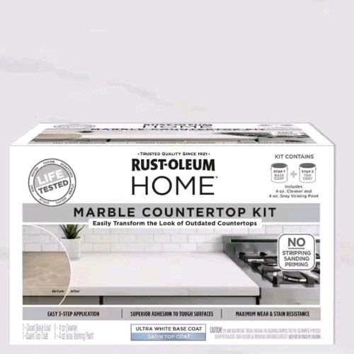 1 qt. Marble Gray Countertop Kit ITEM-532