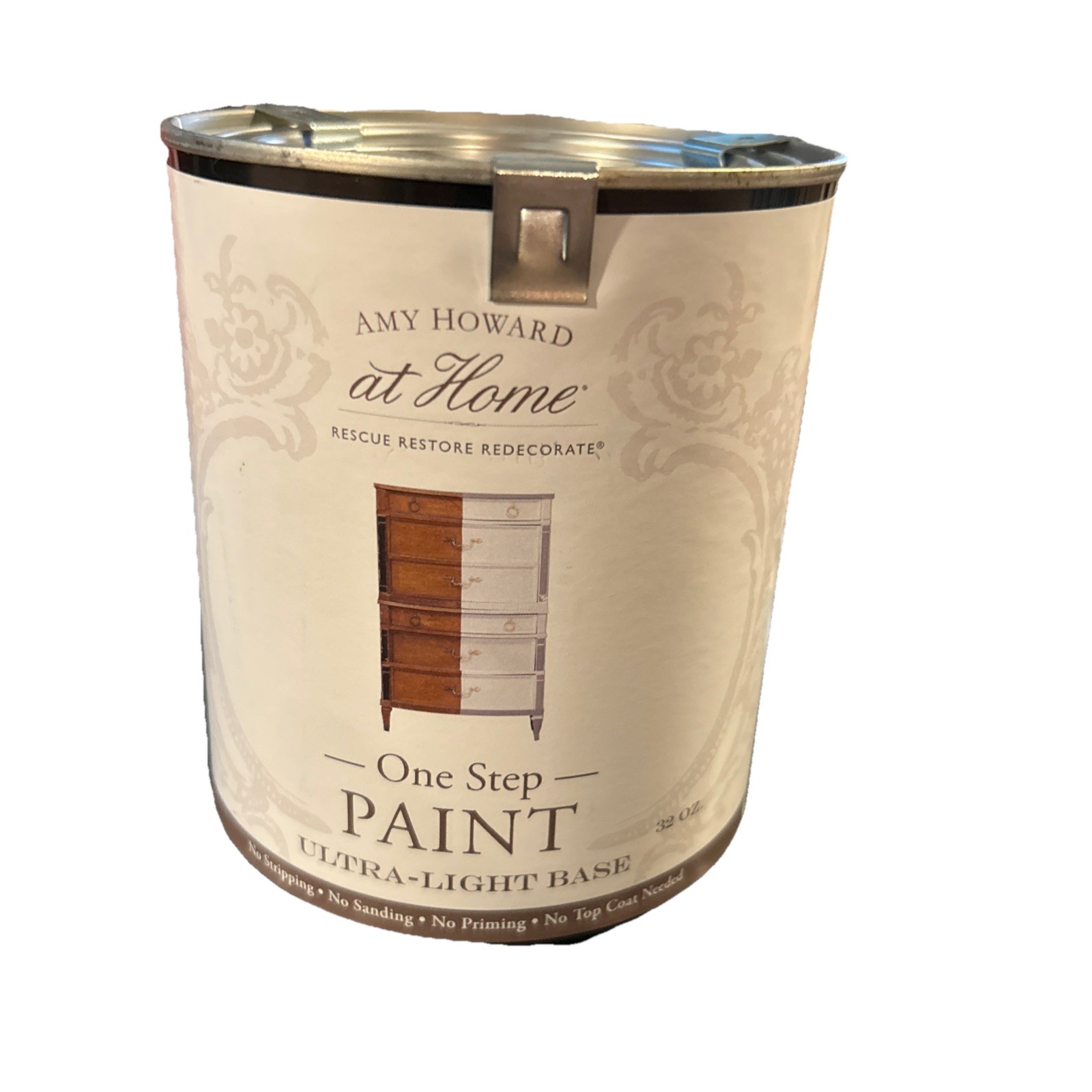 Amy Howard at Home One Step paint Ultra-Light Base tinted Ambala Blue 32oz NEW
