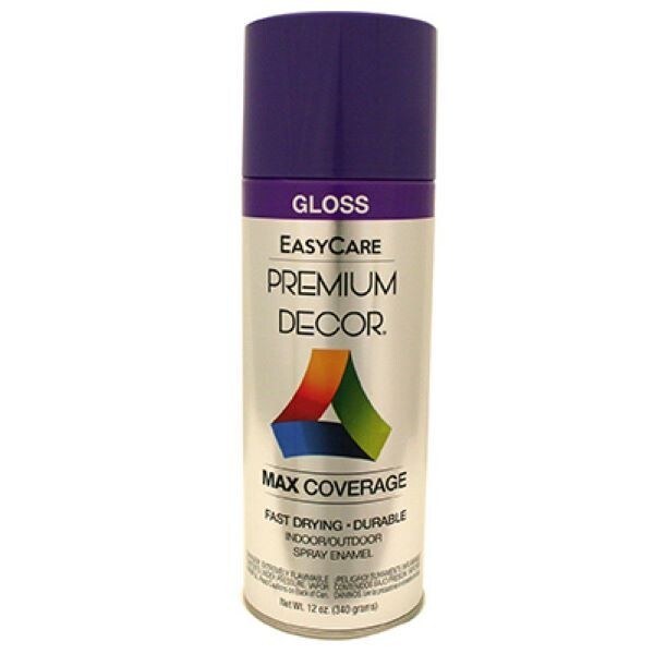 EasyCare PDS45-AER Can of Premium Decor Imperial Purple Gloss Spray Paint