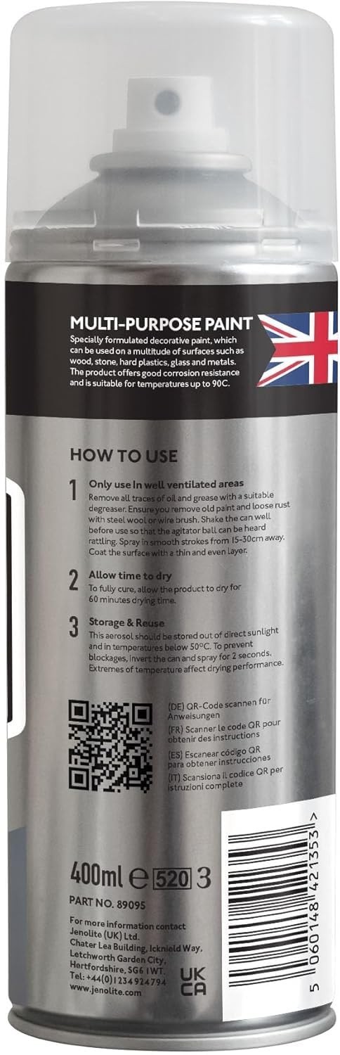 Chrome Spray Paint – Smooth Finish for Metal, Plastic & More – Multi-Surface Use