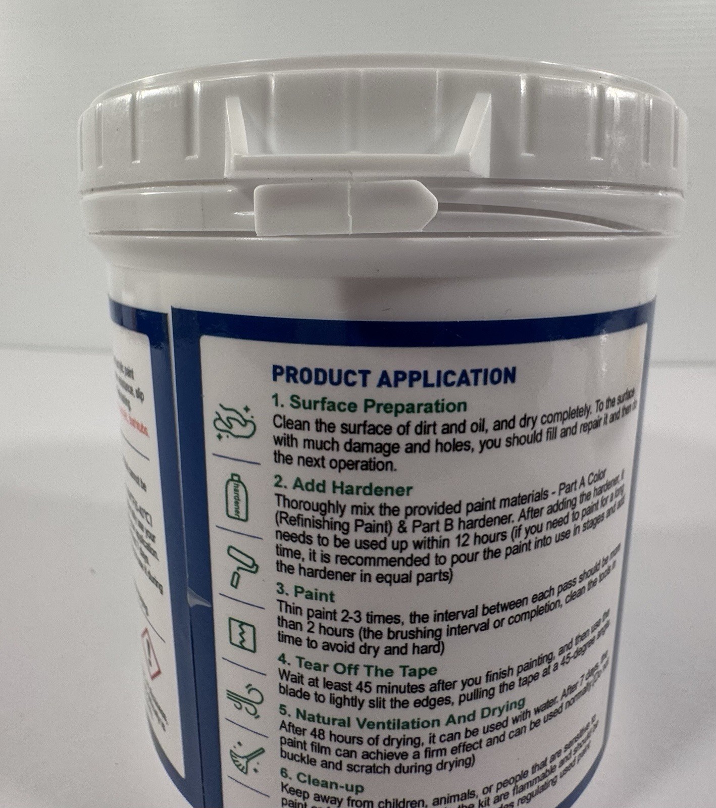Duril Tile Refinishing Kit 16 Fl Oz White exp 07/2027 Brush Roll Or Spray New