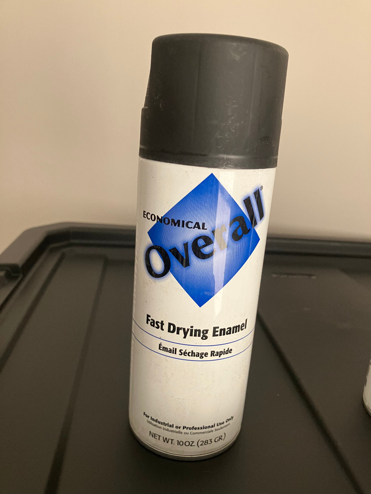 Economical Overall Fast Drying Enamel Flat Black ~ 10oz –