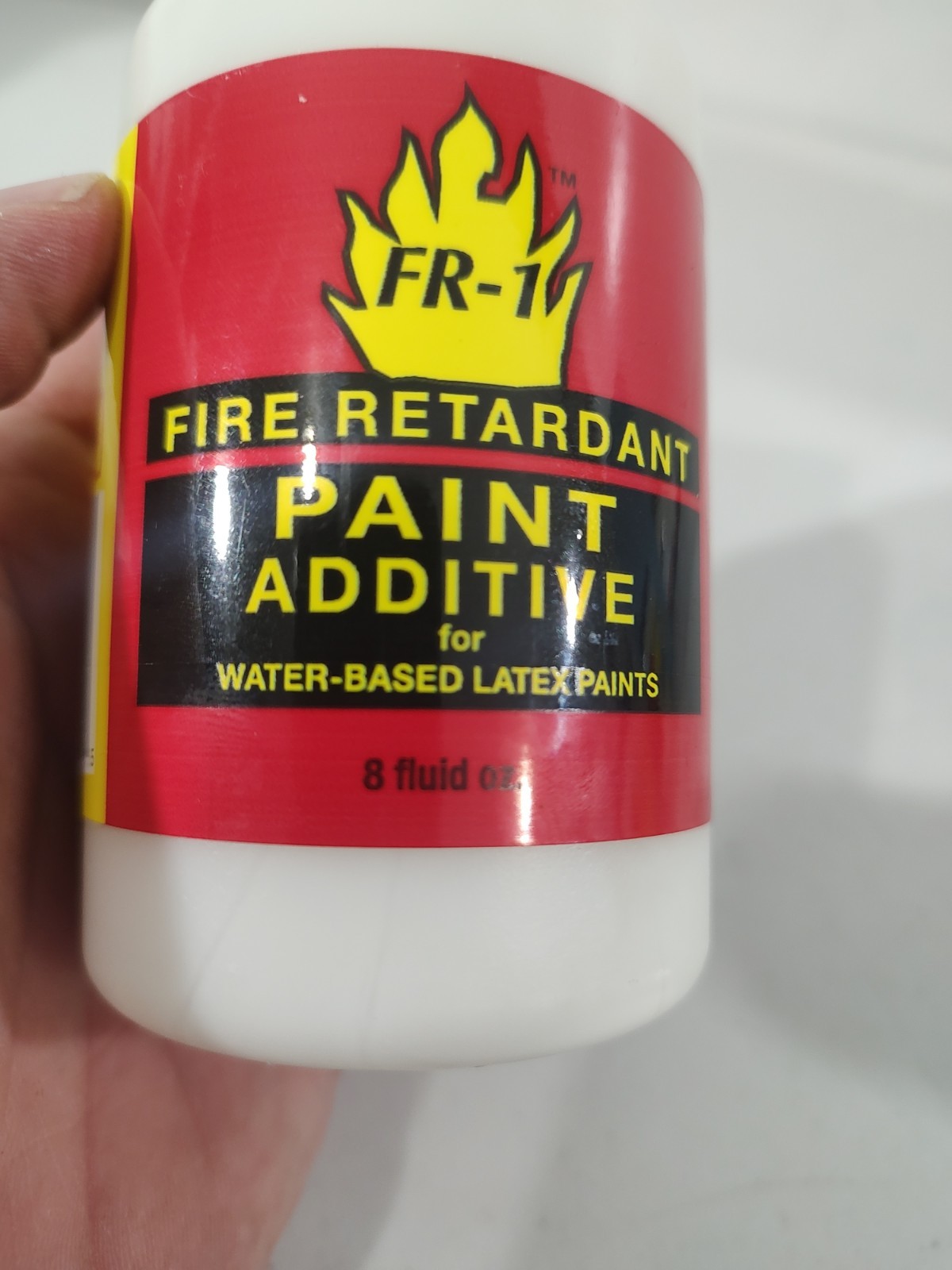Fire Retardant Paint Additive For Water-based Latex Paints 8 Oz 1 Gallon Mix