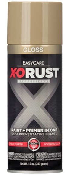 X-O Rust XOP25-AER Gloss PEBBLE Anti-Rust Enamel Spray Paint Primer – 3 Pack