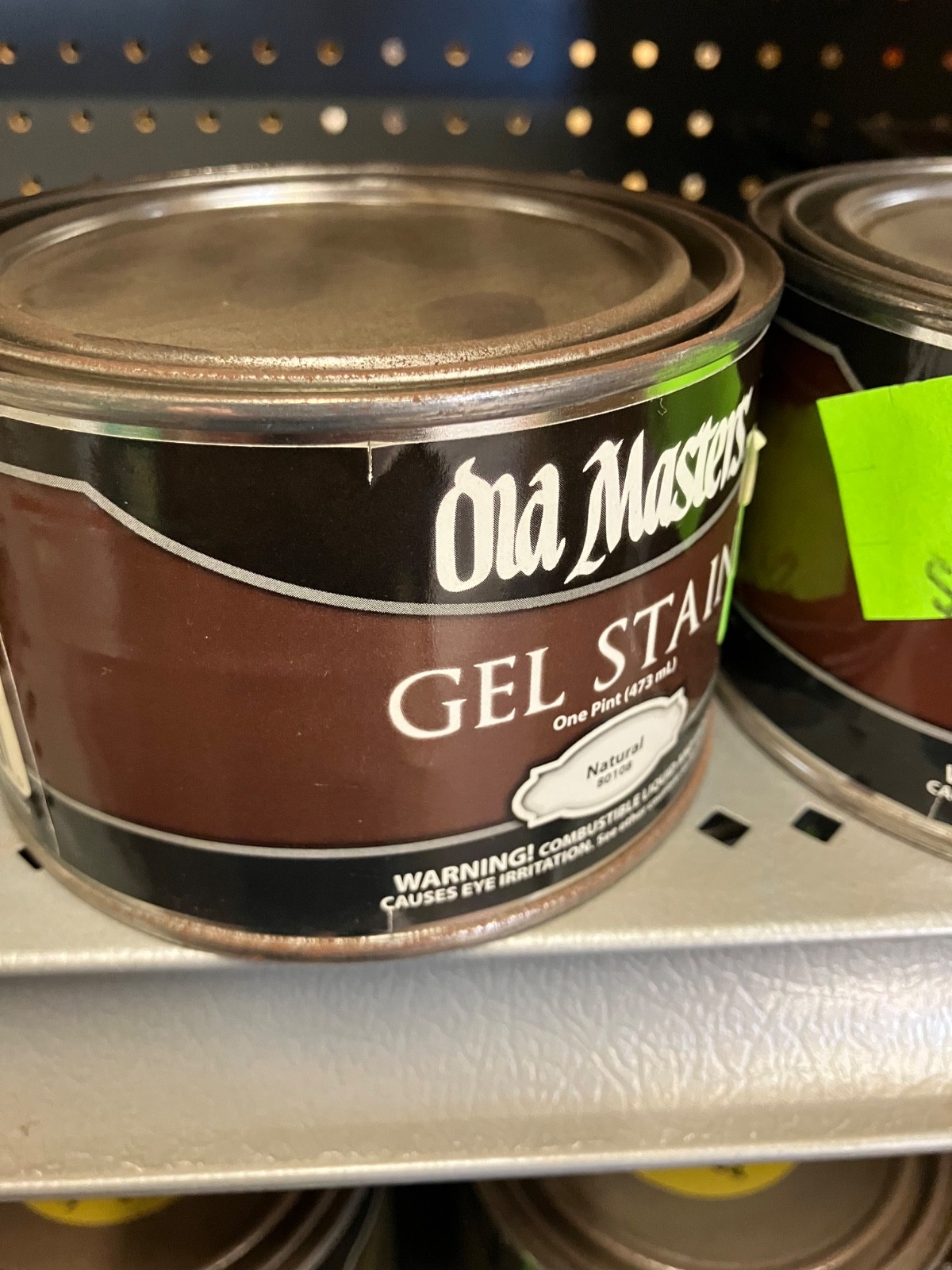 Old Masters Gel Stain Pint Natural Household Wood Paint Supplies