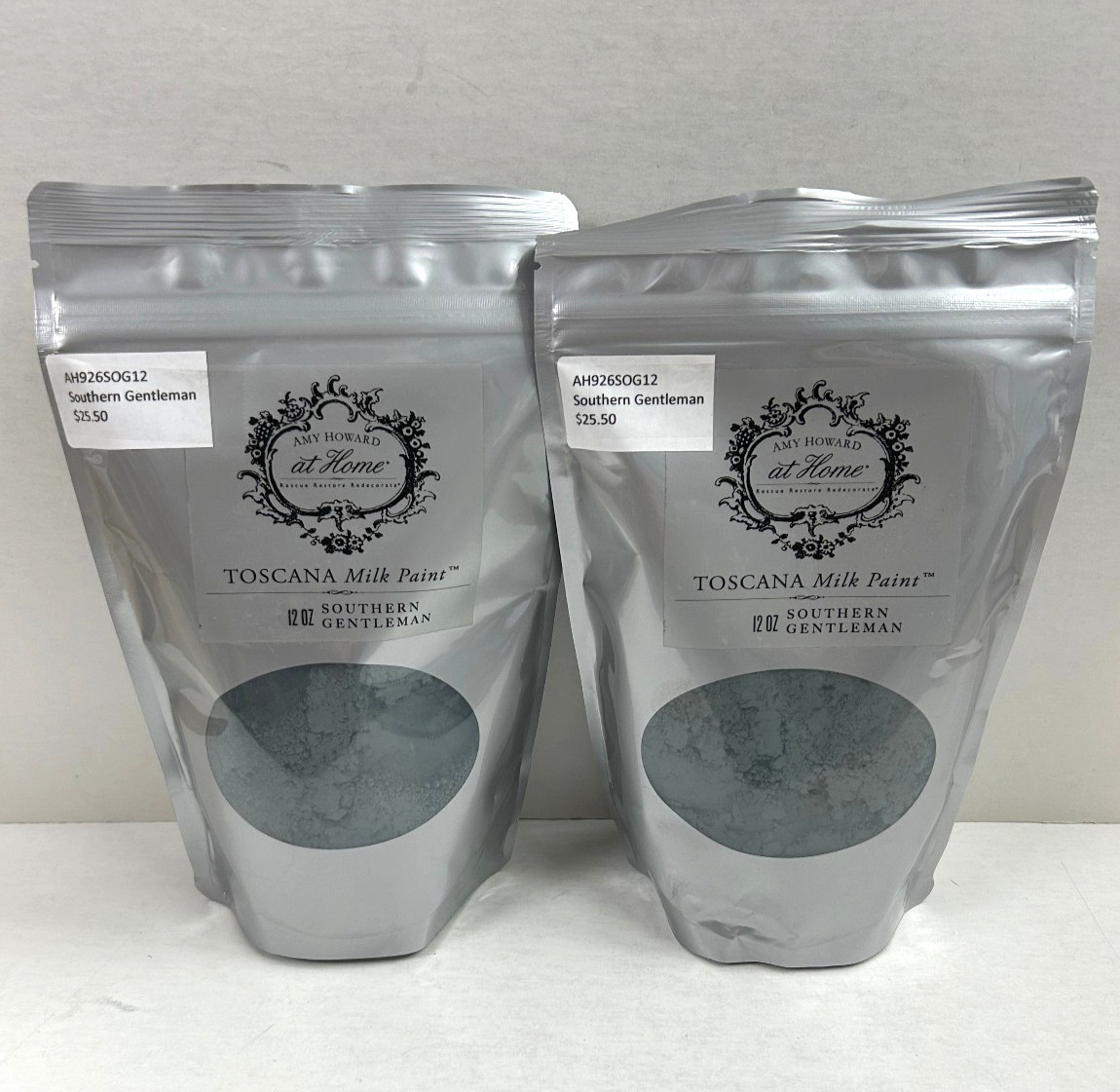 Amy Howard “Toscana Milk Paint “Southern Gentleman” (2 Packs)…New