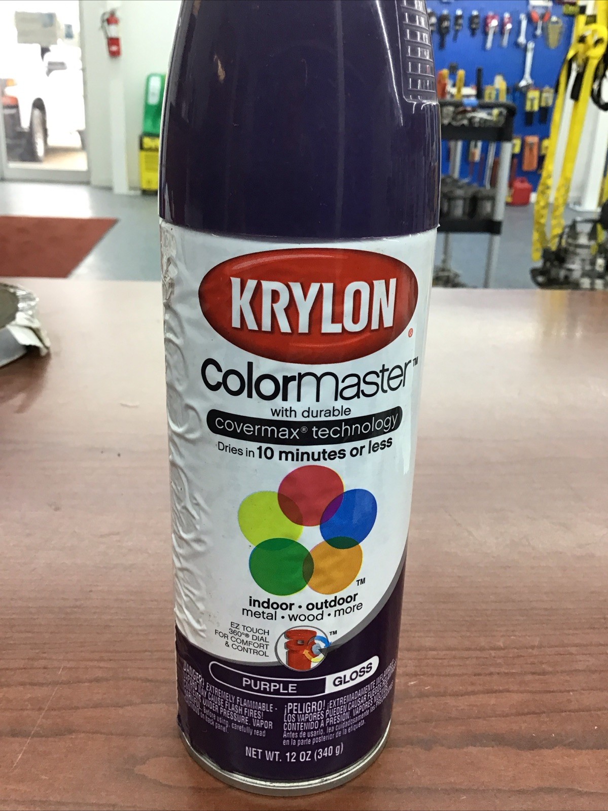 KRYLON Color Master Cover ax Technology Purple Gloss Indoor/outdoor Metal/wood
