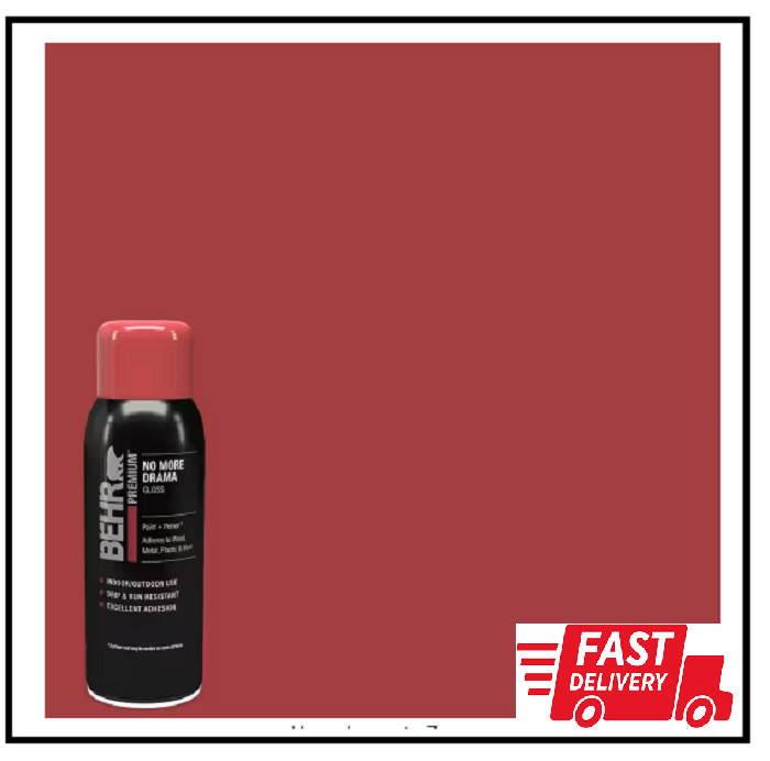 12 Oz. #P140-7 No More Drama Gloss Interior/Exterior Spray Paint and Primer in O