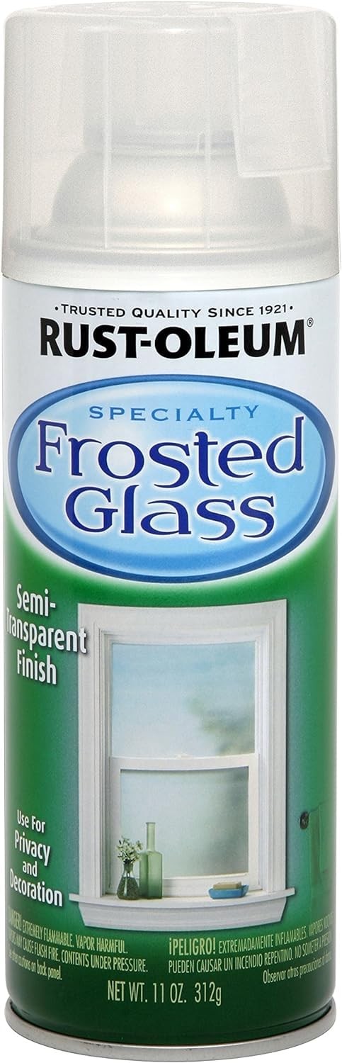 342600 Frosted Glass Spray Paint, 11 oz, Frosted GlassPackaging May Vary