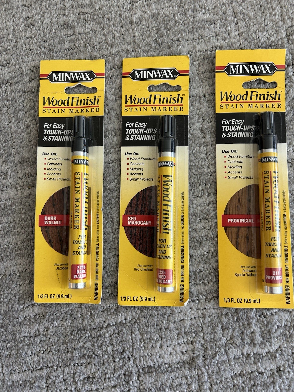 Minwax Wood Finish Stain Marker ☆211 PROVINCIAL☆ Touch Ups/Staining (1/3 fl.oz.)
