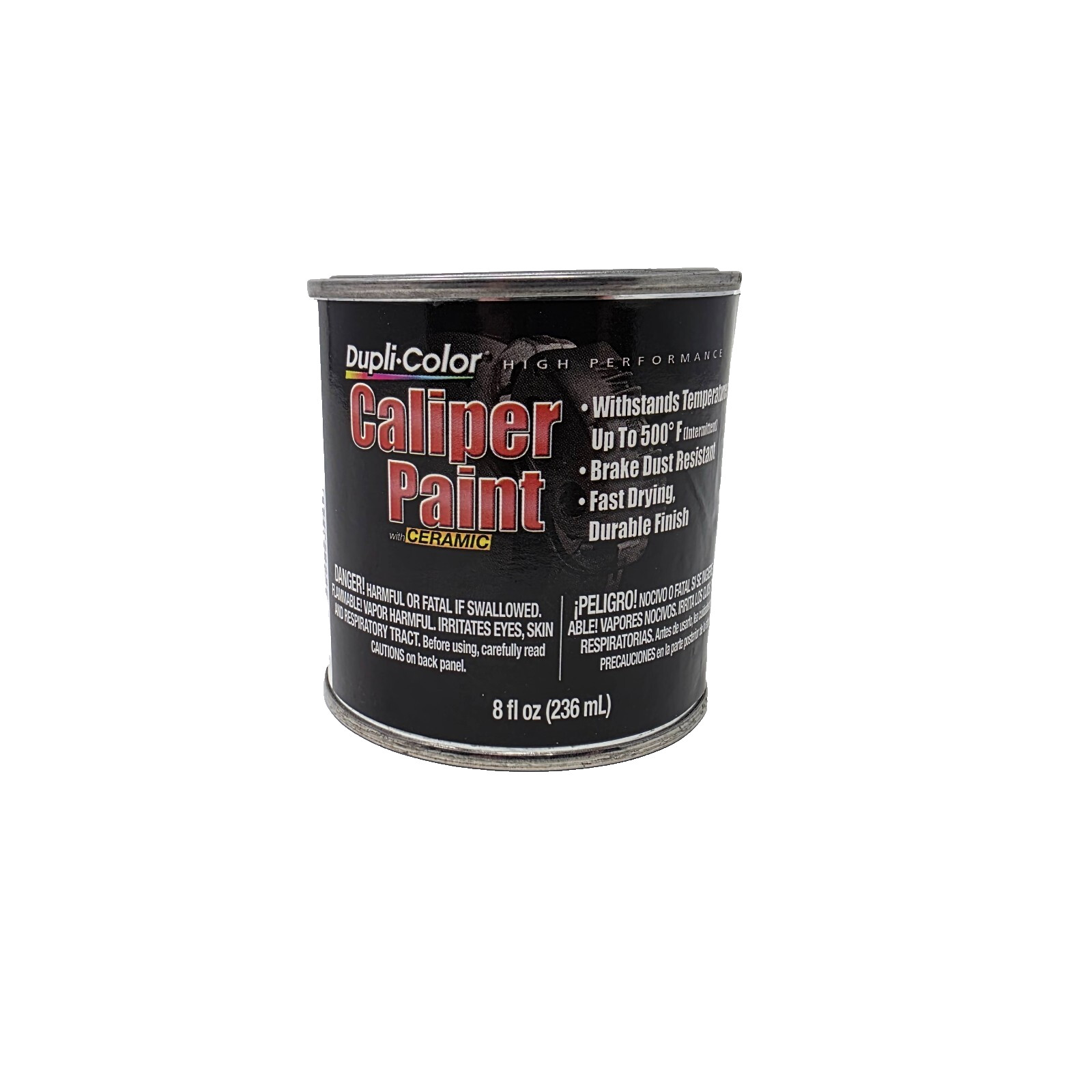 Dupli-Color High Performance Gloss Black Caliper Paint with Ceramic 8oz 236mL