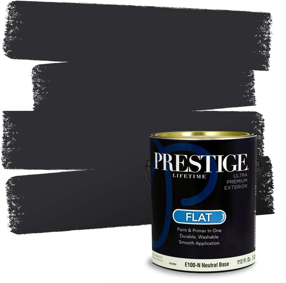 Chalkboard Paint & Primer – Flat Finish, 1 Gallon for Outdoor Use