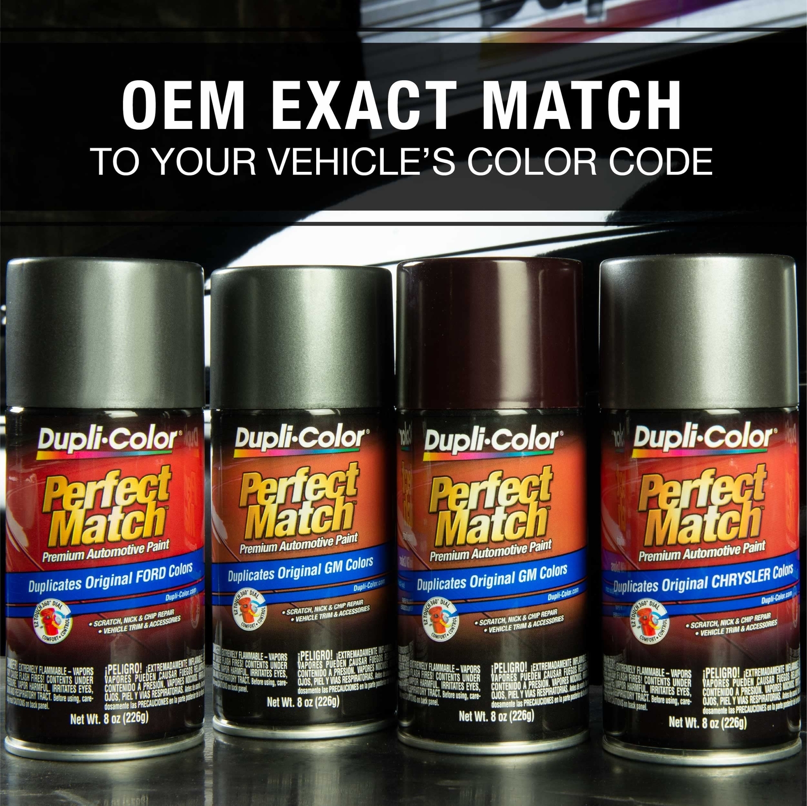 Dupli-Color EBCC04227 Perfect Match Automotive Spray Paint – Chrysler Intense…