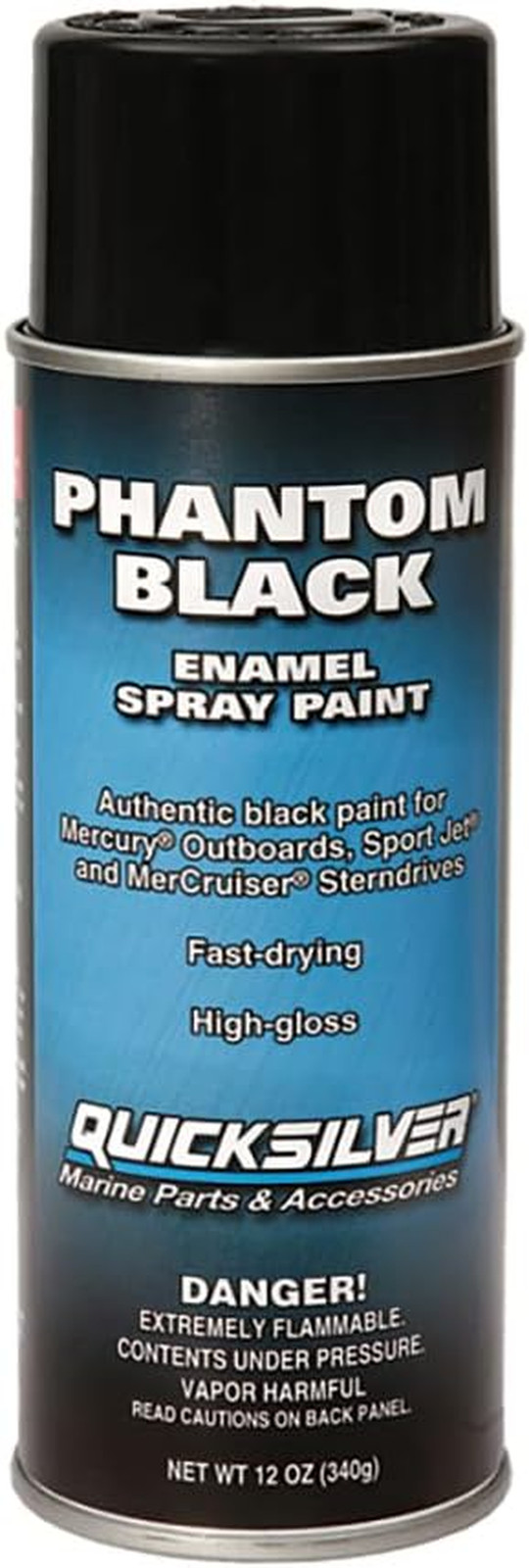 802878Q1 Phantom Black – Gloss Enamel Spray Paint