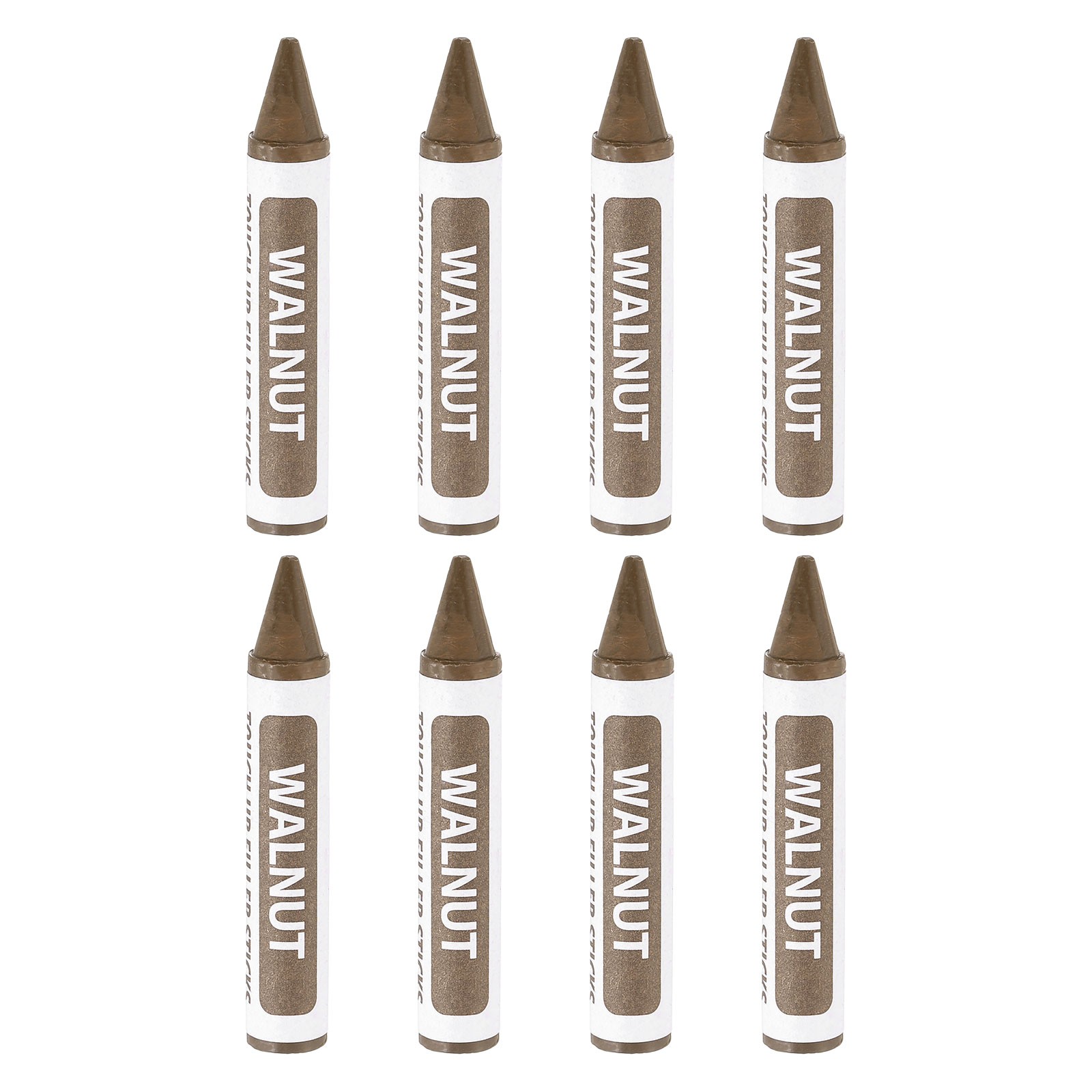 Furniture Repair Pens, 8 Pieces Walnut Wood Stucco