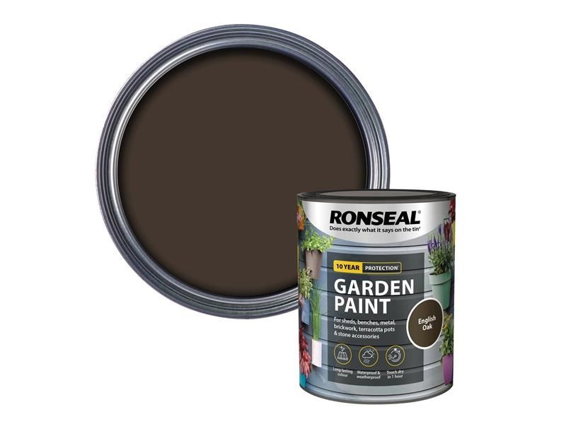 Ronseal – English Oak Garden Paint 750ml