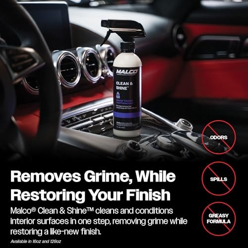 Clean and Shine Interior Car Cleaner and Dressing – Best 128 Fl Oz (Pack of 1)