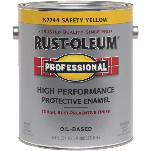 (2)-Gal Safety Yellow Rust-Oleum VOC Compliant Rust Control Enamel PaintK7744402