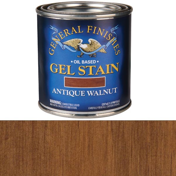 Antique Walnut Gel Stain 1/2 Pint