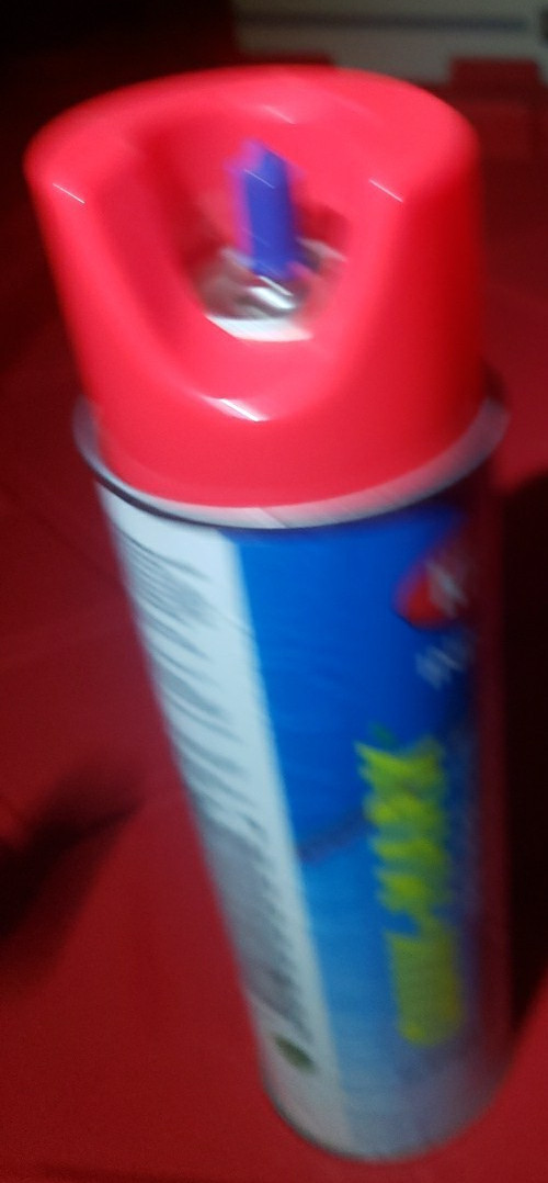 Krylon Industrial Quik-Mark Water-Based Inverted Marking Paint (RED)