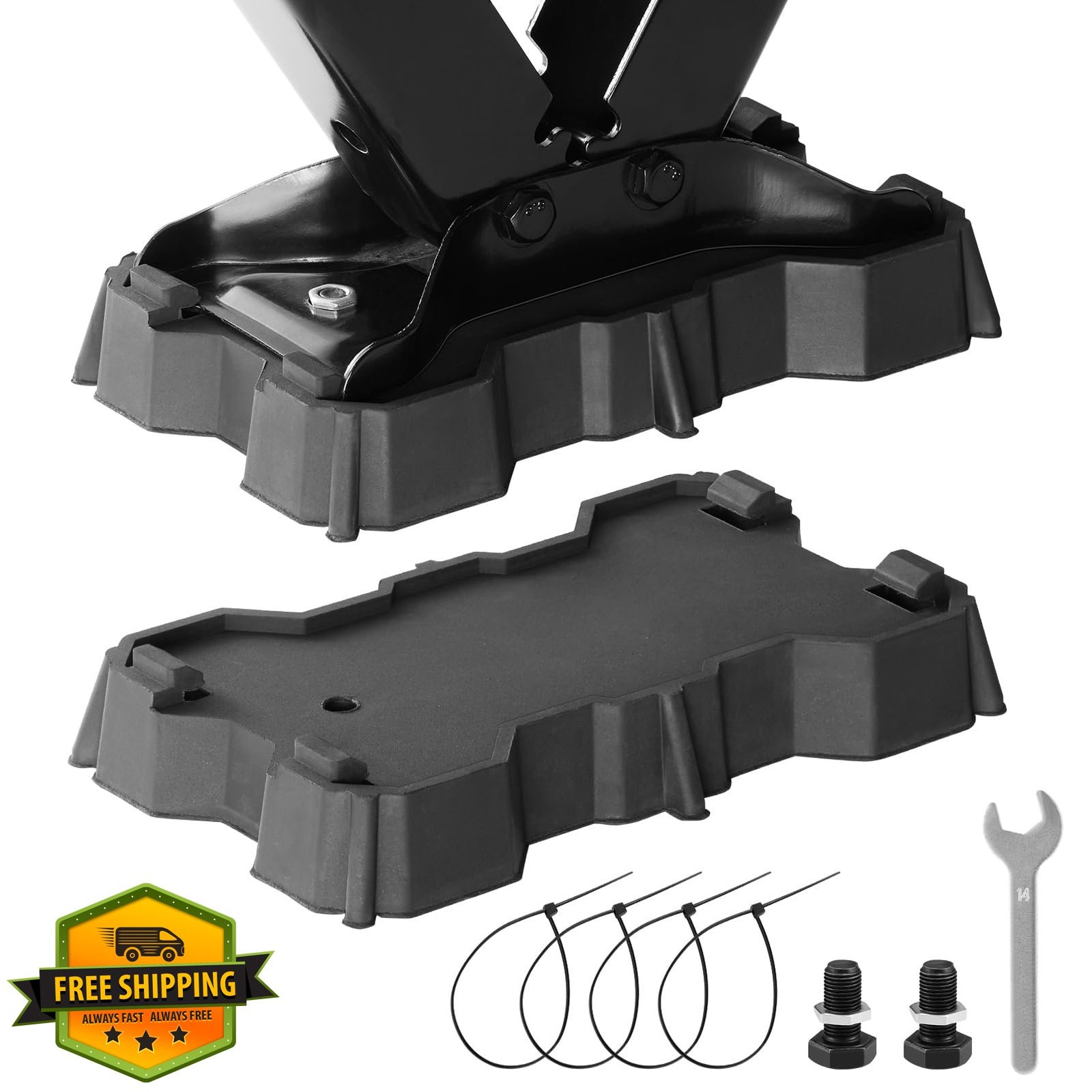 Kohree RV Stabilizer Jack Pads 2 Pack