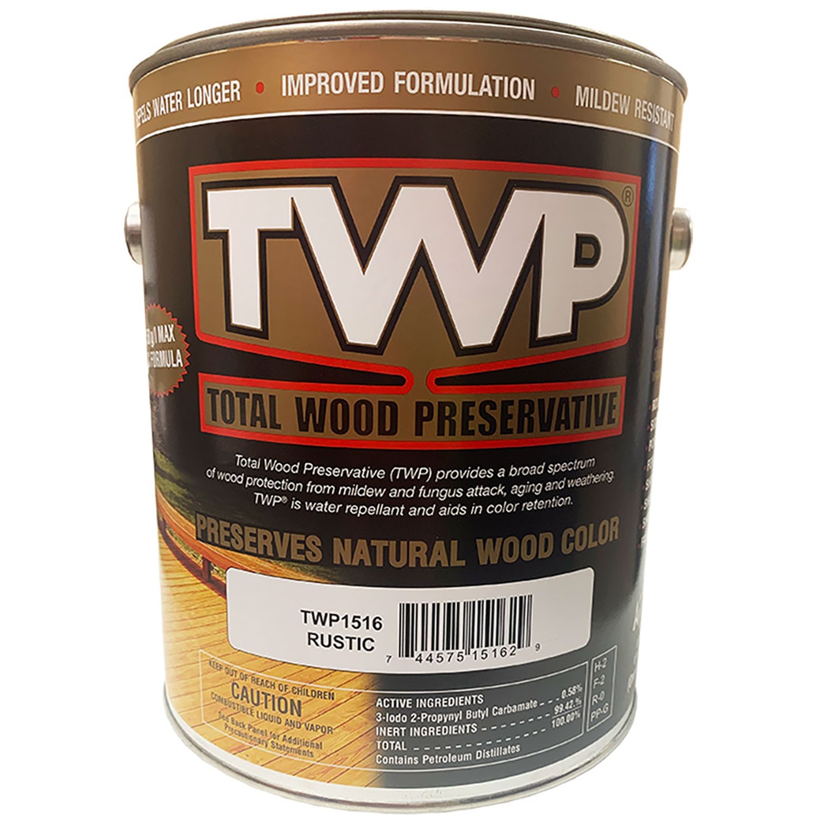 TWP 1516 Rustic Oak Low Voc Preservative Stain gal 2 pack