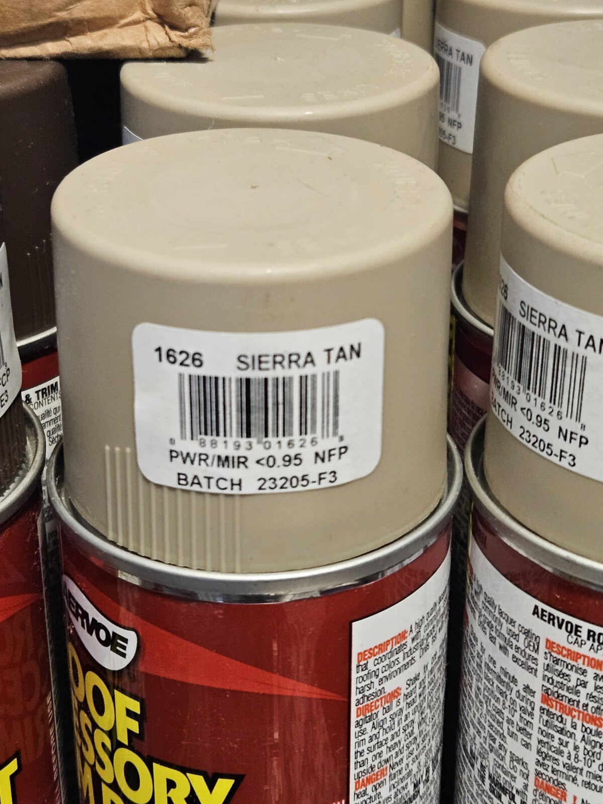 2 Pack Aervoe 1626 12-Oz Fast-Drying Sierra Tan Roof Accessory & Tile Trim Paint