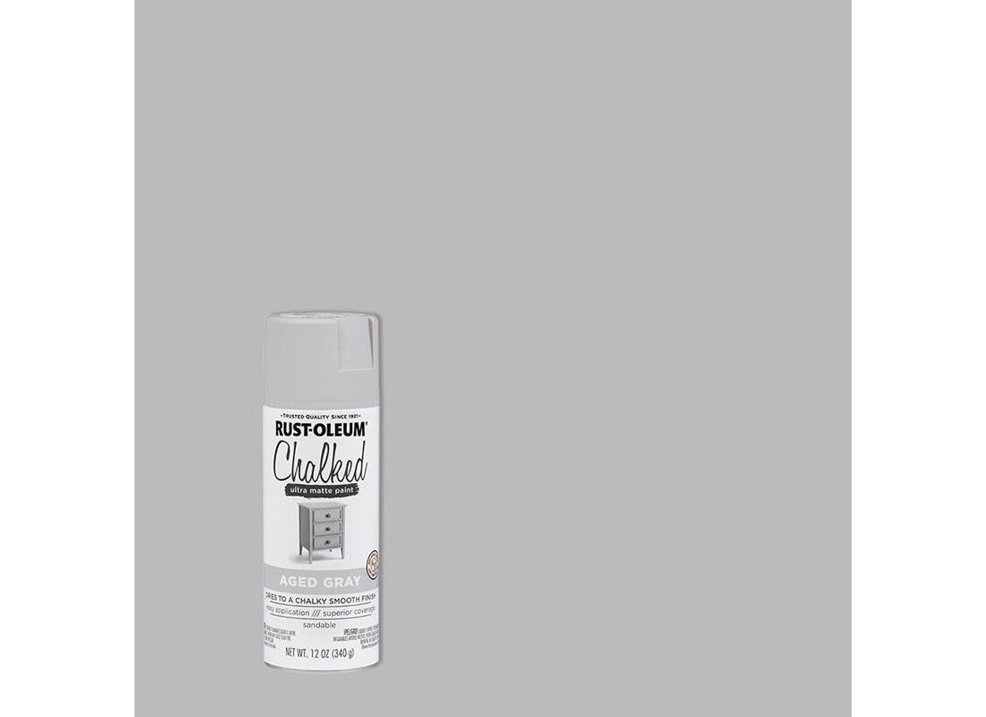 Ultra Matte Spray Paint, Ultra Matte, Aged Gray, 12 oz, Aerosol Can