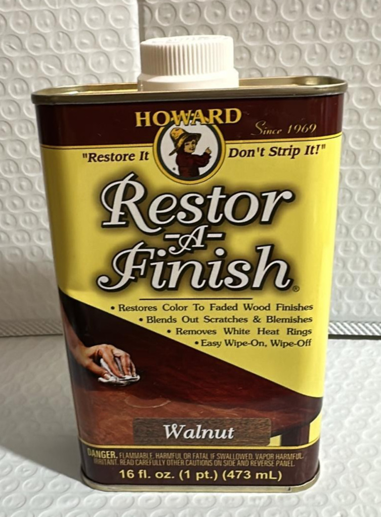 Howard Products RF4016 RF3016 Restor-A-Finish, 16 oz, Walnut, 16 Walnut