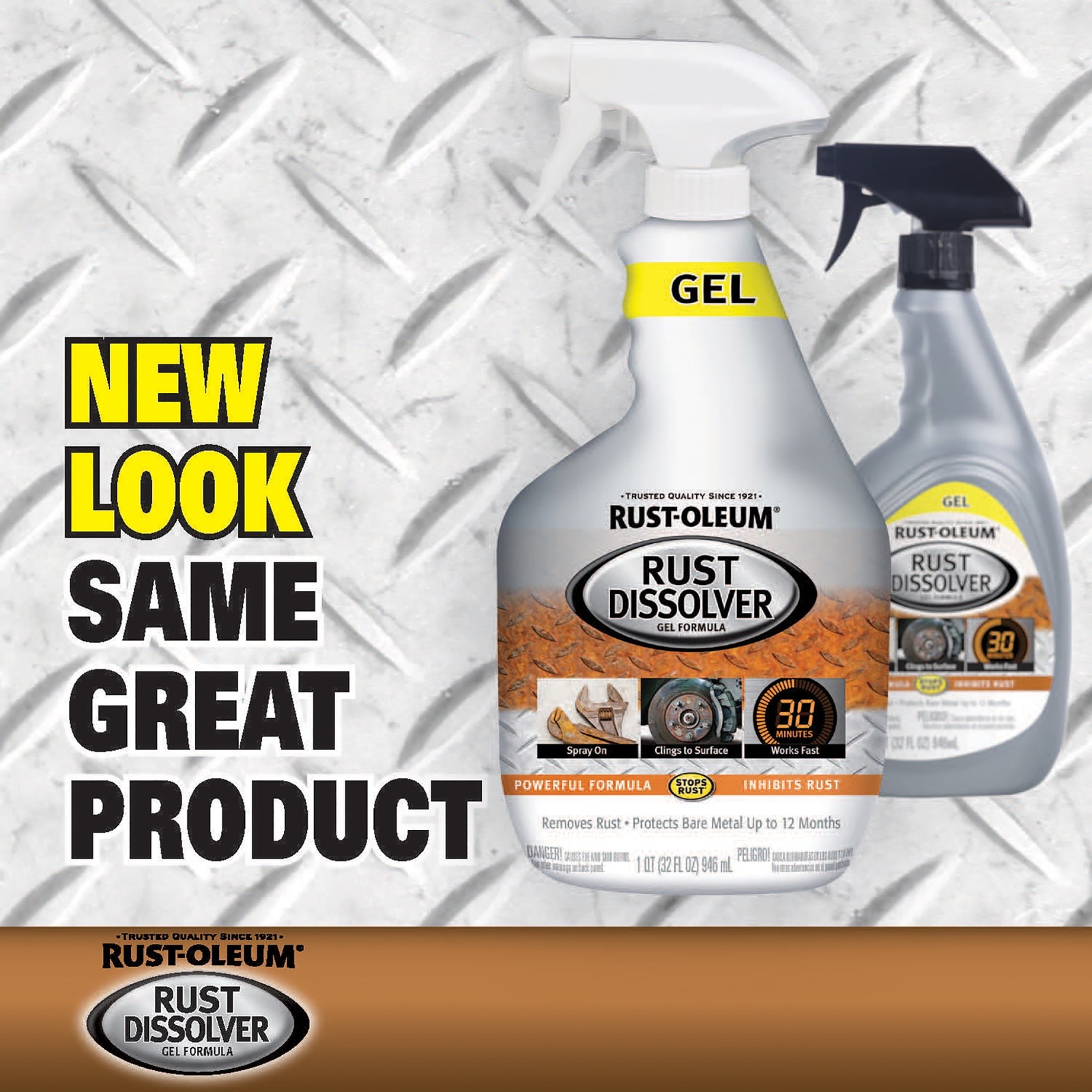 Rust-Oleum Rust Dissolver Gel Spray-300112, 32 oz