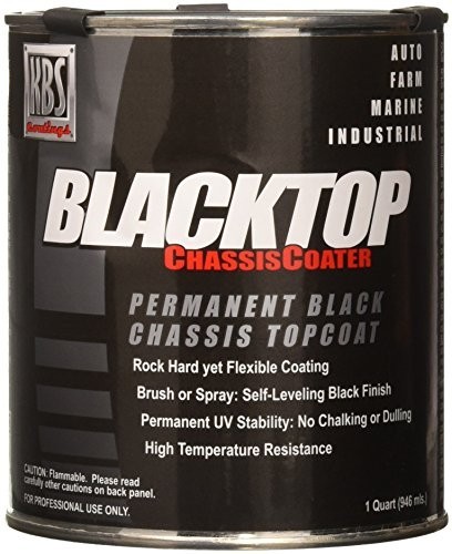 Gloss Black Chassis Paint – High-Gloss Finish, Durable, 1 Quart for Automotive U