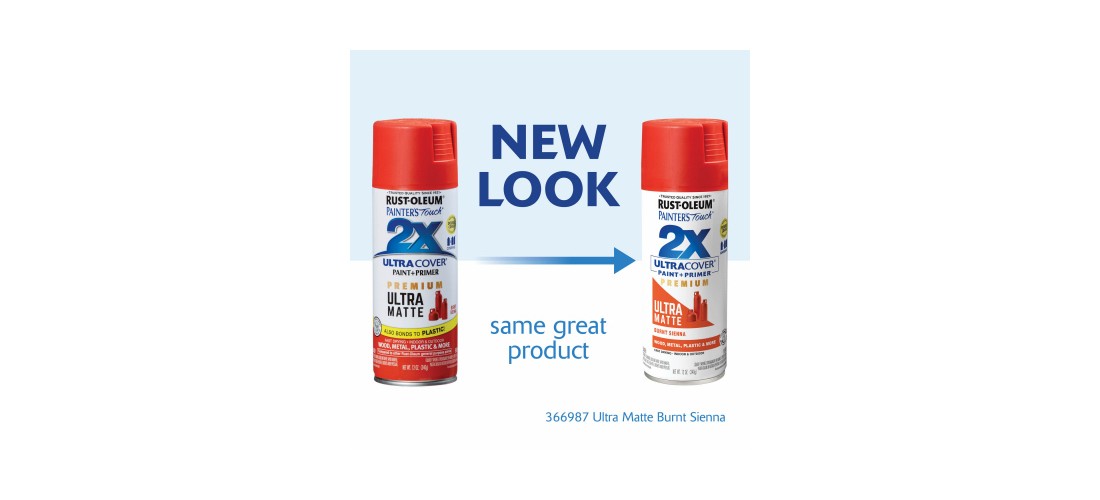 General-Purpose Paint, Matte, Burnt Sienna, 12 oz, Aerosol Can
