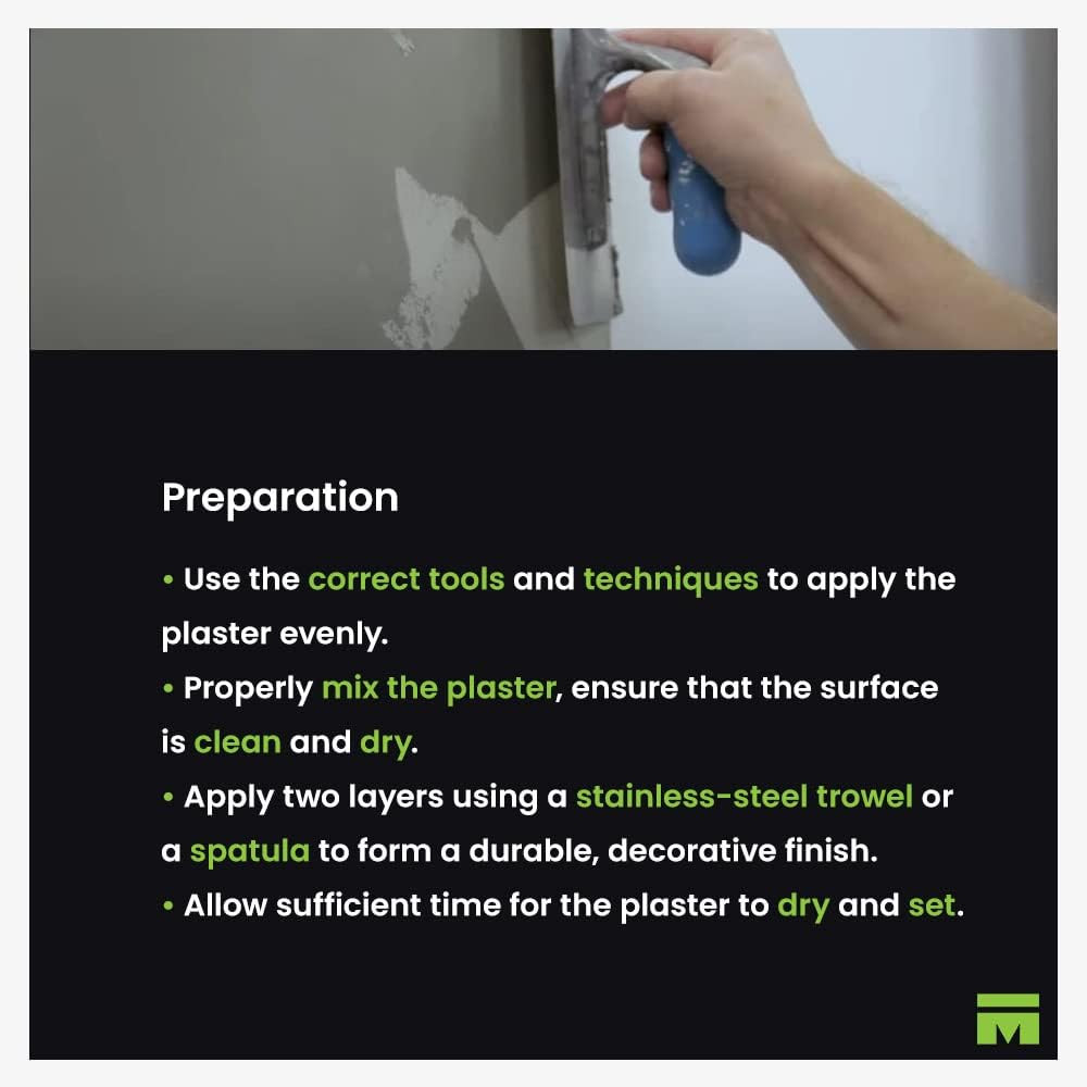 Golmex Concrete Look Plaster – Lime/Cement Finish for Walls, Interior & Exterior