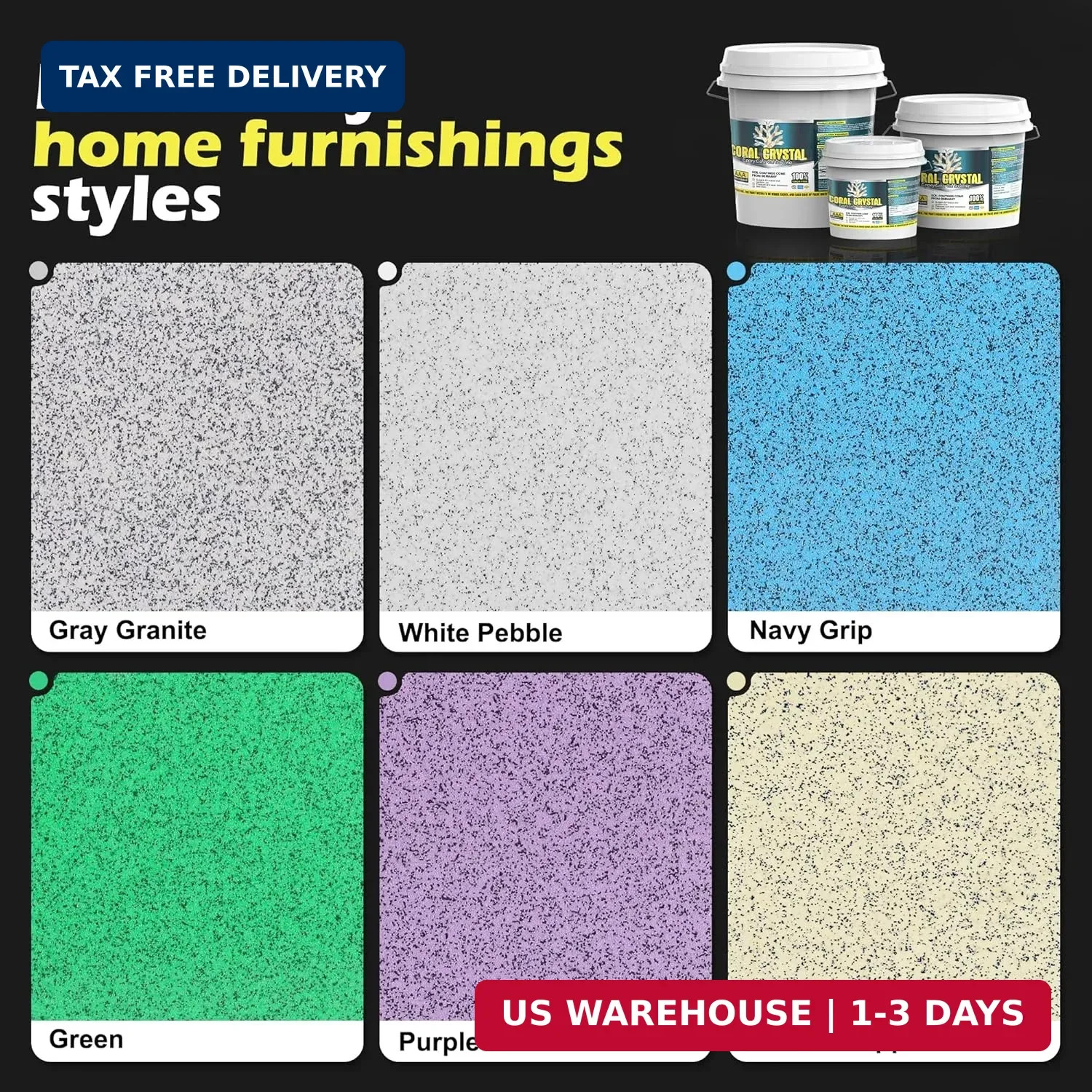 Self Leveling Epoxy Colored Sand Floor Paint for Concrete | Epoxy Floor Paint 21