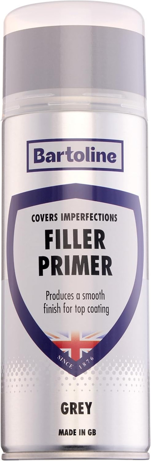 Filler Primer Spray Paint, Gray, 13.5 oz – Sandable Finish Multi-Surface Filler