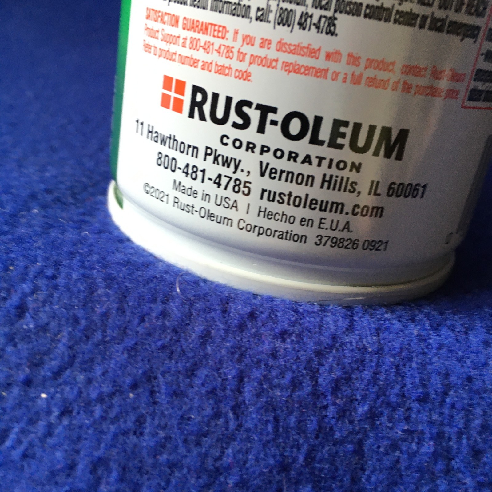 Rust-Oleum # 379554 Chili Red, Outdoor Fabric Spray Paint, 12 Oz (Pack of 1)