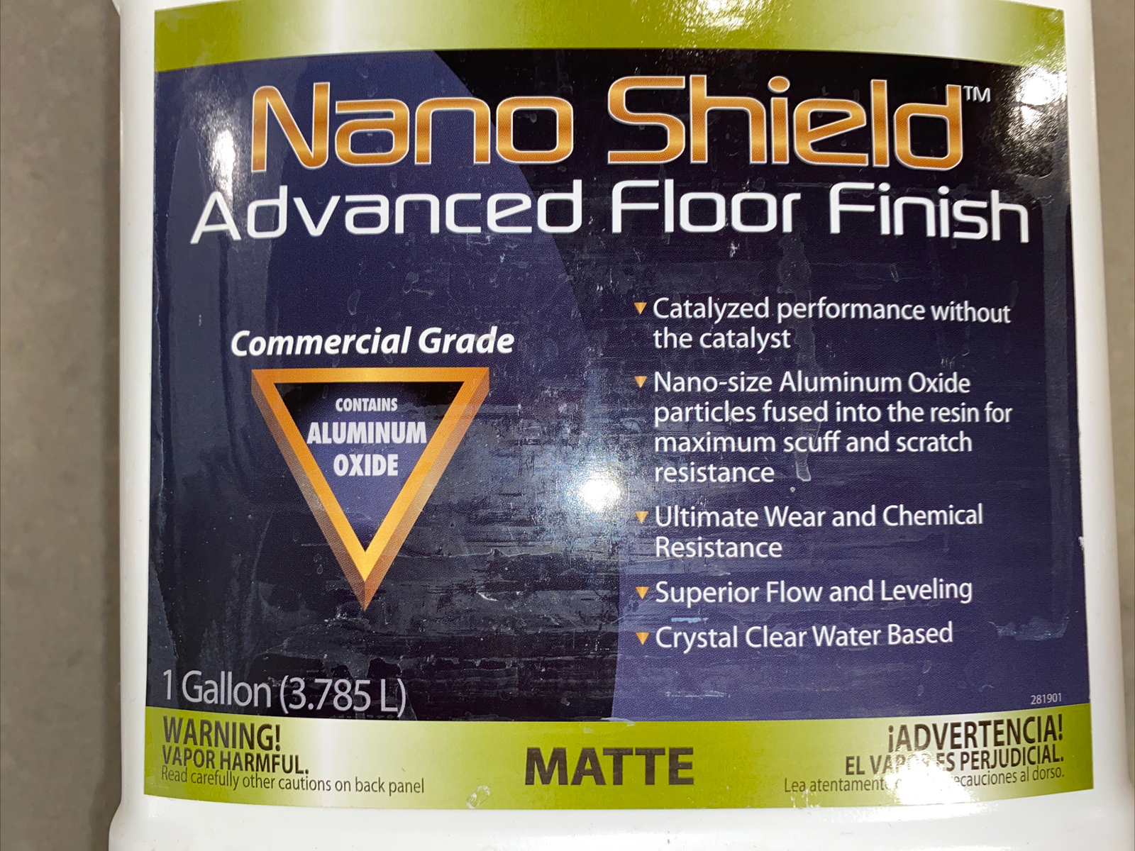 Nano Shield Advanced Floor Finish Matte 1 Gallon – 5 Gallons Available*