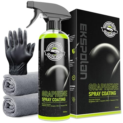 Graphene Ceramic Car Spray Coating – 16.9 oz – Waterless Wash & Wax