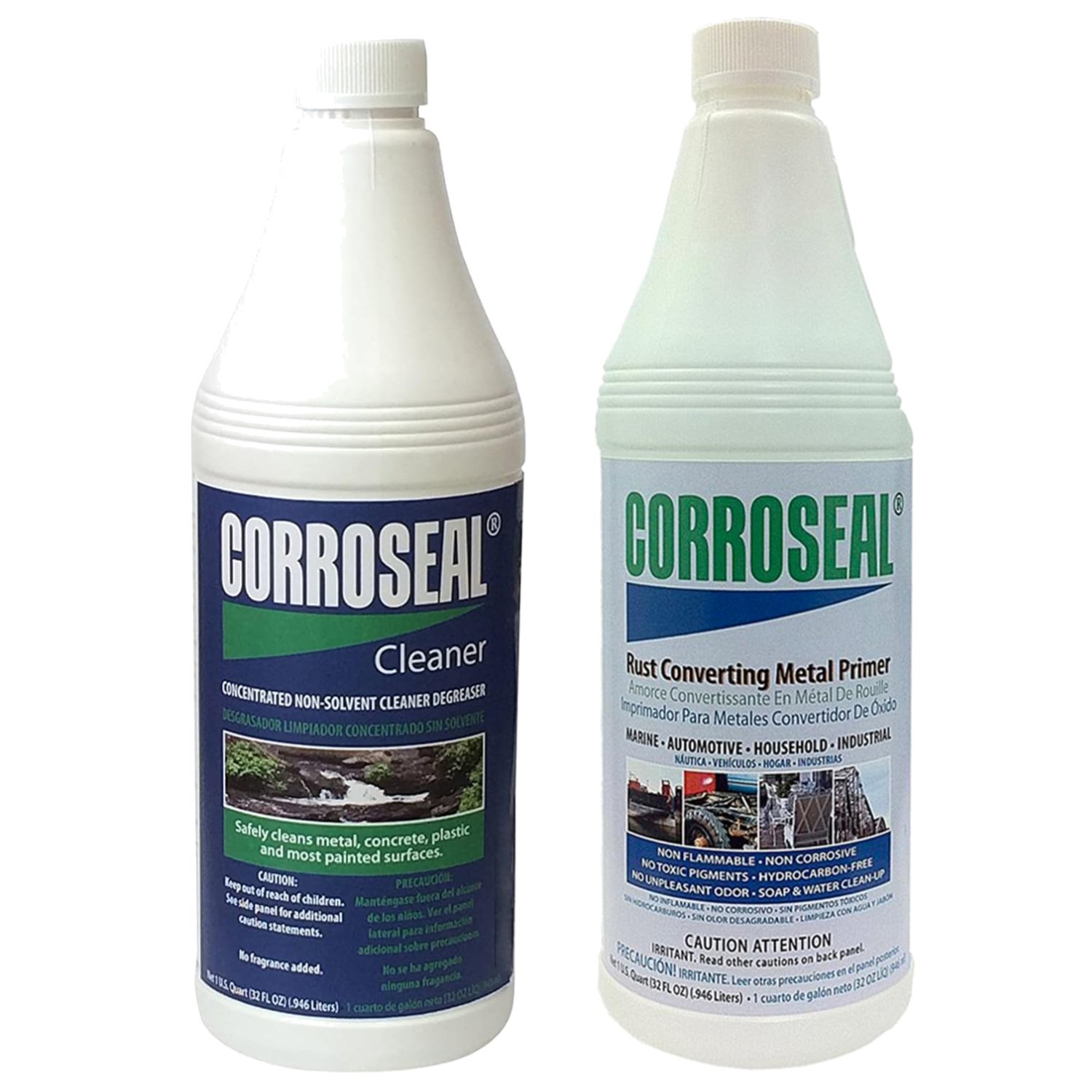 Water-Based Rust Converter Quart Combo – Non-Toxic Solution