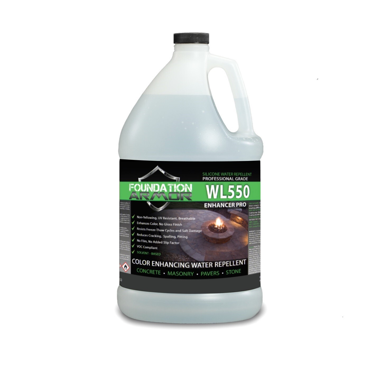 Armor WL550 Matte Wet Look Concrete, Brick, and Paver Sealer – 1 GAL