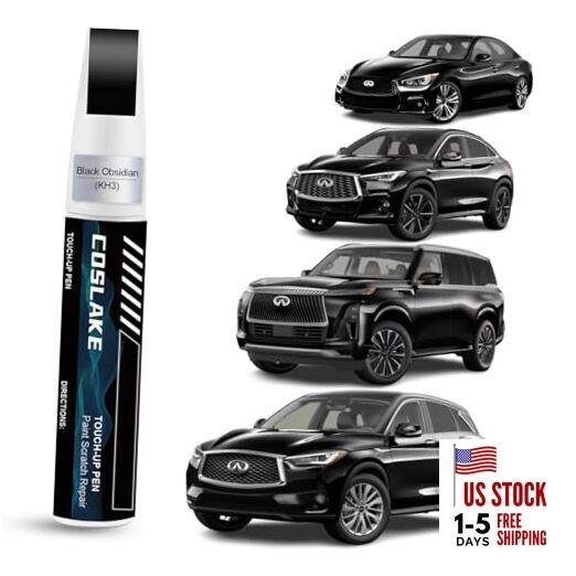 Car Touch Up Black Obsidian(KH3) for 2025 QX50/2025 QX80/2025 QX55/2024 Q50
