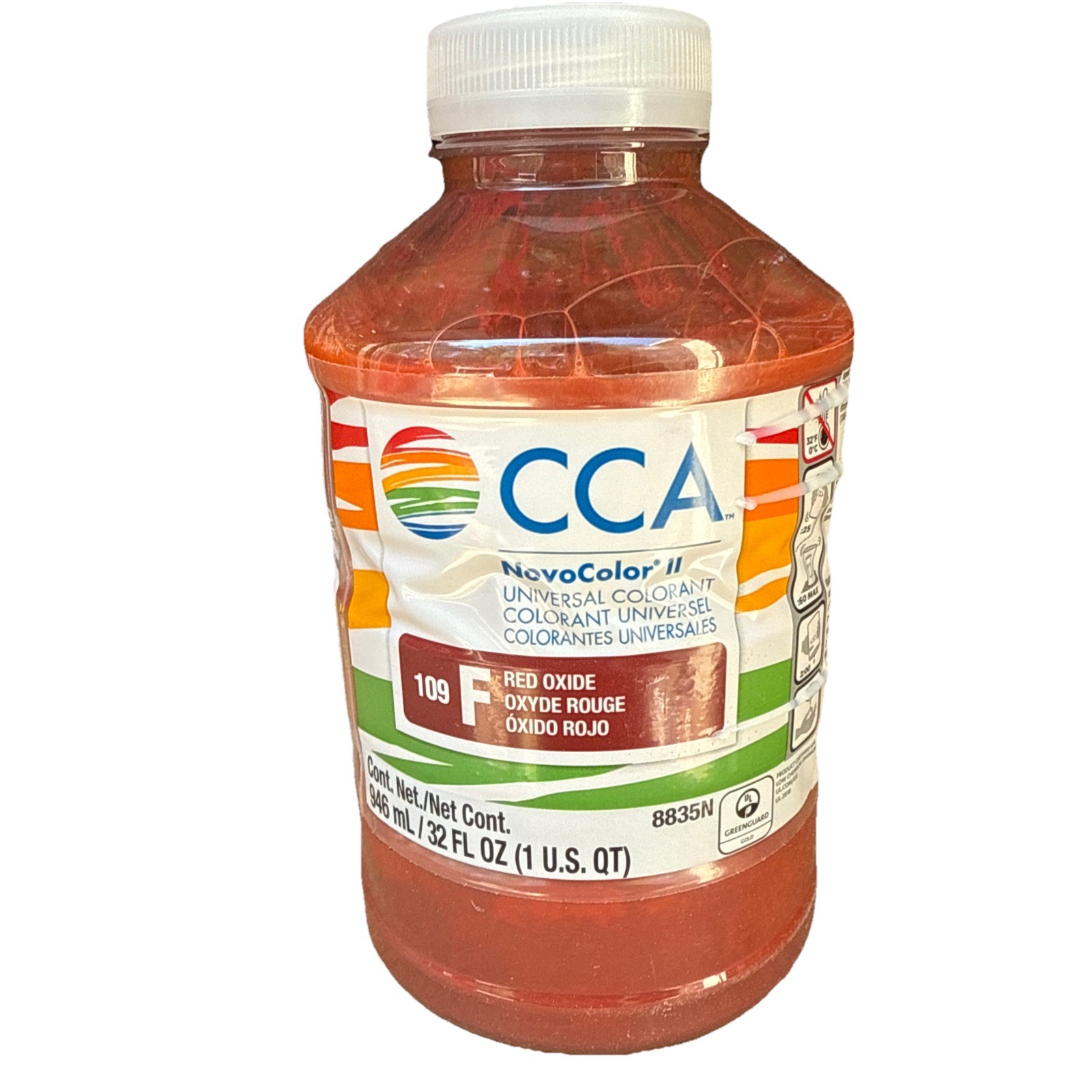 Valspar 8835N F-Red Oxide Novocolor II Universal Colorant 1 Quart